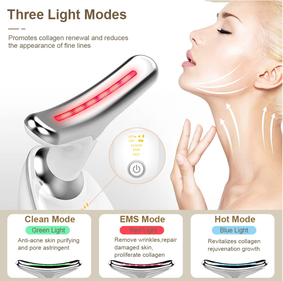 Glowissia Appareil anti-rides LED